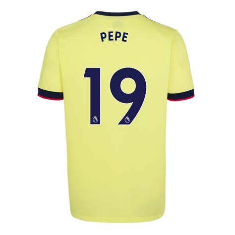 Arsenal Pepe 19 Away Jersey 202122 Goaljerseys