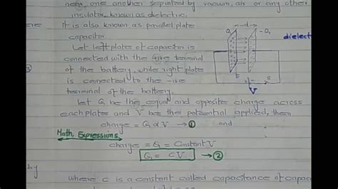Lecture 15 Physics Fsc Ii Capacitor Youtube