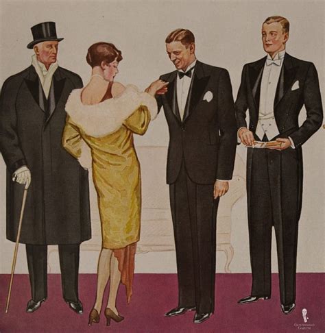 Jazz Age Tuxedo 1920s — Gentlemans Gazette 1920s Men 1920s Mens