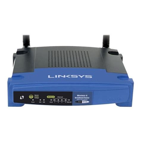 Linksys Wrt54gl Wireless G Broadband Router Cdiscount Informatique