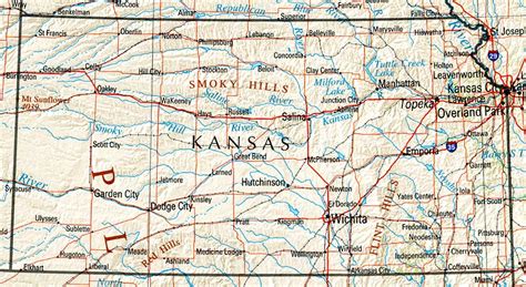 Kansas Maps Perry Castañeda Map Collection Ut Library