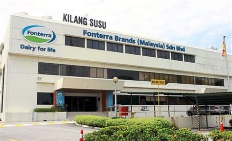 Vf brands malaysia sdn bhd., consignee ultimate parent. Fonterra invests RM20m to boost capacity (Malaysia)