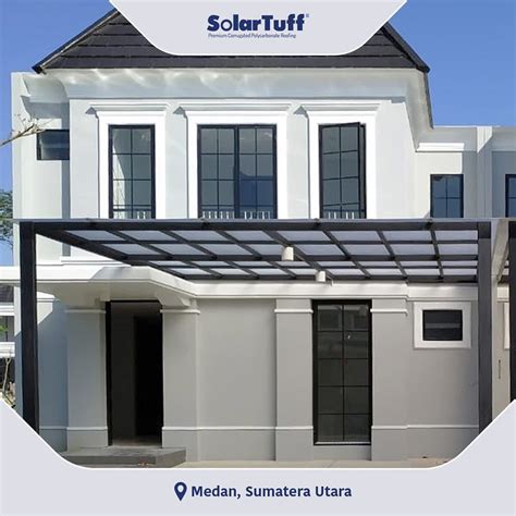 Istilah kanopi tentu sudah sangat familiar bagi anda. Contoh Kanopi Solartuff / Solartuff Roma Greca Atap ...