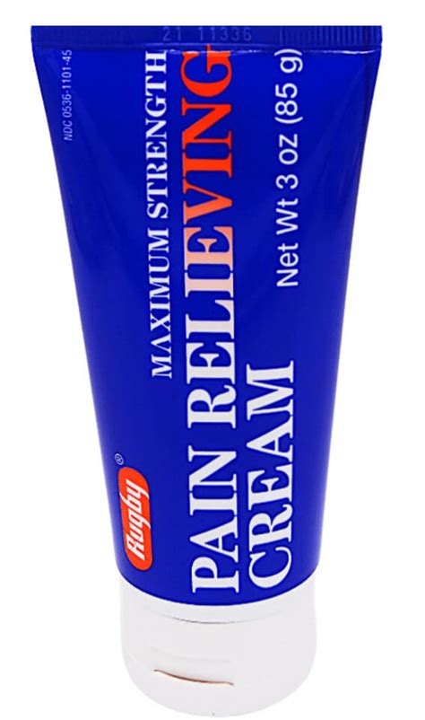 Rugby Pain Relieving Cream Thera Gesic For Arthritis