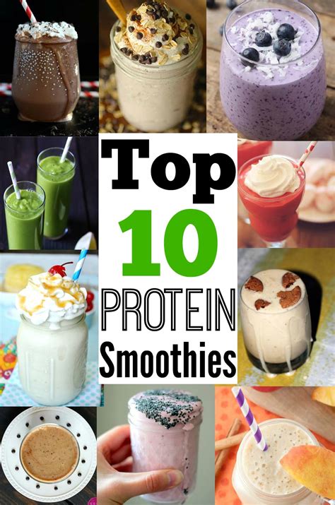 Top 10 Protein Smoothies Happily Hughes