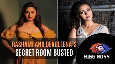 Bigg Boss 13 Rashami Desai And Devoleena Bhattacharjee Secret Room Busted Tv Youtube