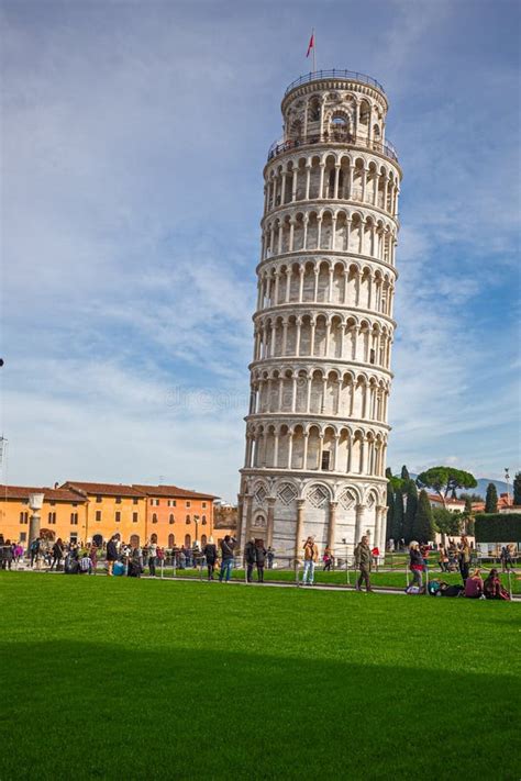 Square Of Miracles With The Famous Leaning Tower In The City Of Pisa