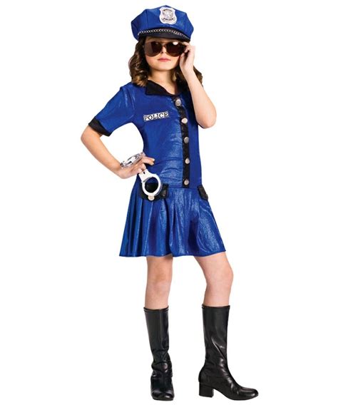 Police Chief Girl Officer Costume Girls Costumes