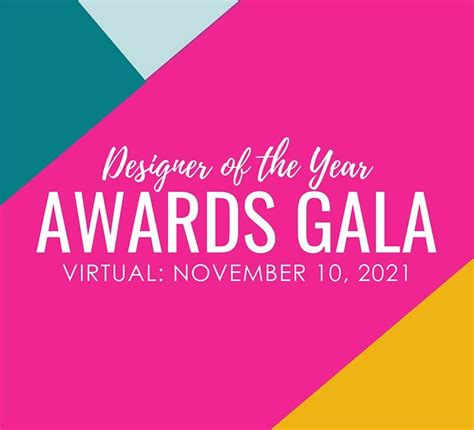 Registration Open For Interior Design Society Virtual Awards Gala