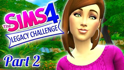 Lets Play The Sims 4 Legacy Challenge Part 2 Crazy Sims Youtube