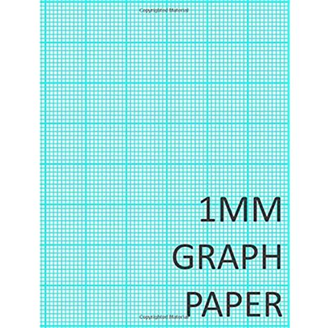 Graph Paper 1mm Square A4 Size Royalty Free Vector Image Vector Blue