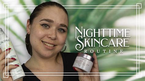 Nighttime Skincare Routine YouTube