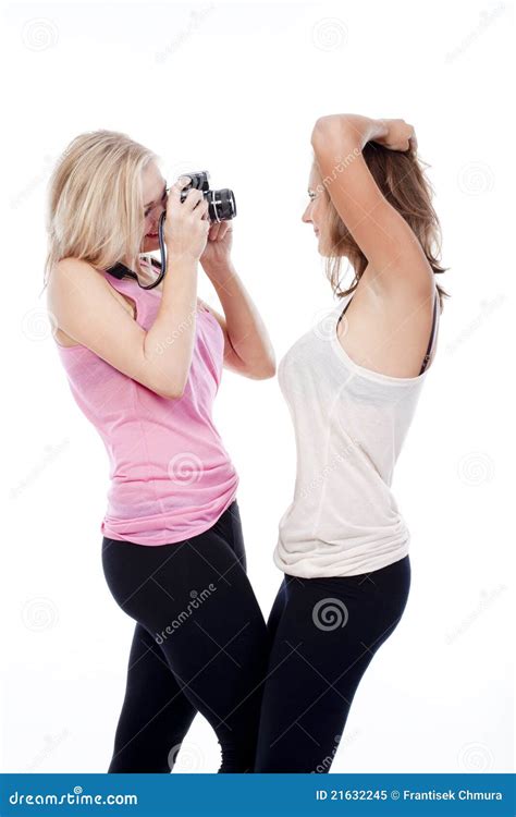 Two Young Women Stock Image Image Of Women Beautiful 21632245