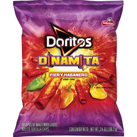 Doritos® Dinamita® Fiery Habanero Sazonado Tortilla Chips 375 Oz Bag