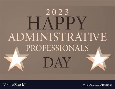Happy Administrative Professionals Day Royalty Free Vector