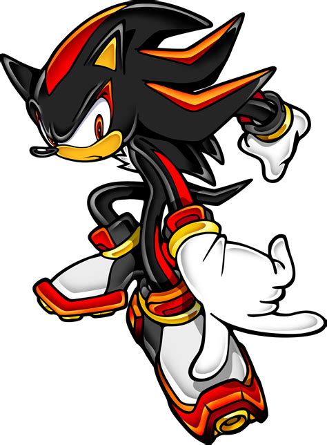 Shadow The Hedgehog From The Sonic Series