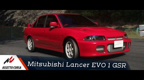 Assetto Corsa Mitsubishi Lancer Evolution I Gsr Gunma Gunsai Touge