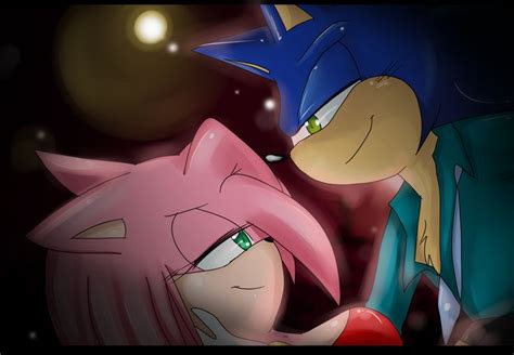 Sonic And Amy Party Party By Klaudy Na On Deviantart Sonic Wattpad Amy