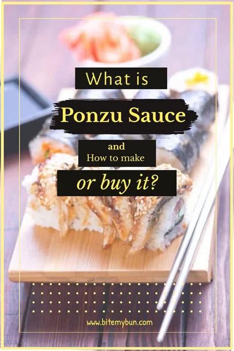 What Is Ponzu Sauce Your Guide On This Citrusy Japanese Deliciousness