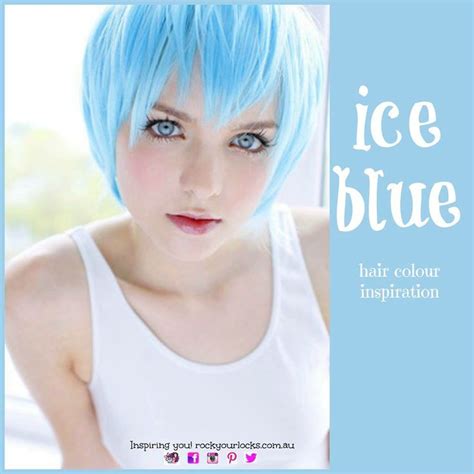 Ice Blue Hair Credit Rock Your Locks On Fb Hair Inspiration Color