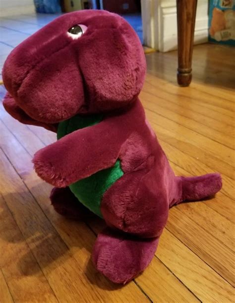 1990 Barney And The Backyard Gang Plush Dakin Dinosaur The Lyons Group