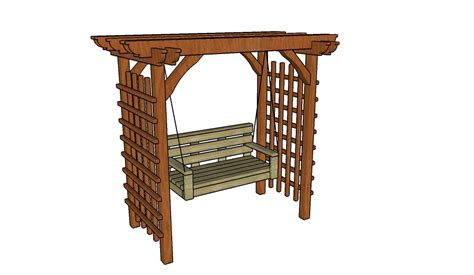 Arbor Swing Plans Howtospecialist How To Build Step By Step Diy Plans