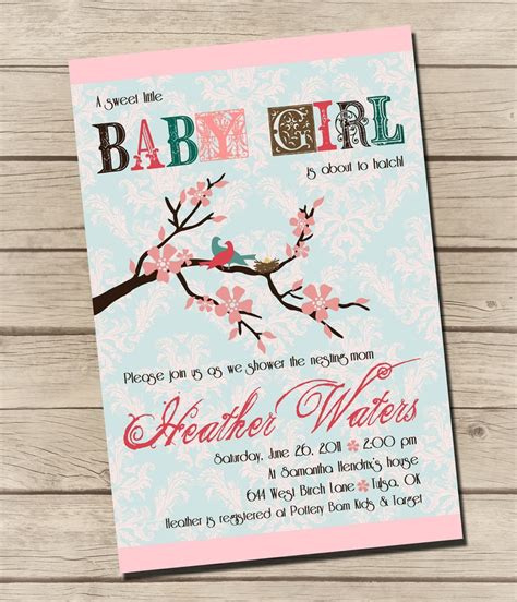 Baby shower | page 1. baby shower invites. Love the fonts for BABY GIRL. | Baby ...