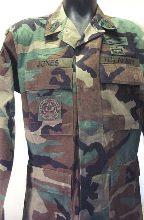 New 82nd Airborne Combat Jump Bdu Camouflage Uniforms Us