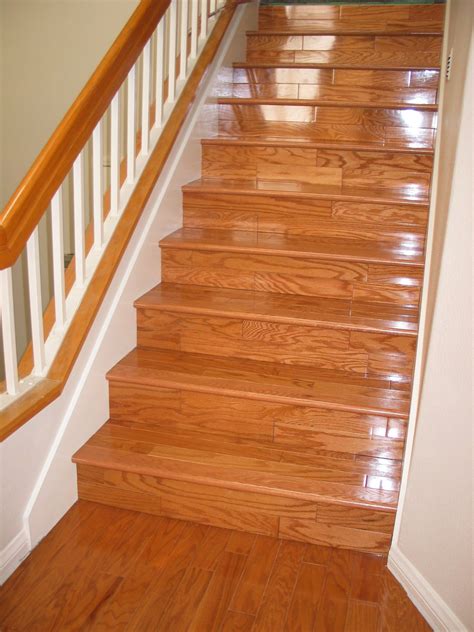 Layout Of Hardwood On Staircase With Landing Rich Johnson Flooring