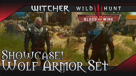 Witcher 3 Blood And Wine Grandmaster Wolf Wolven Armor Preview