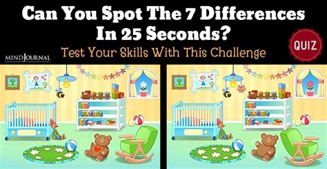 Can You Spot The Difference In 25 Seconds Fun Quiz