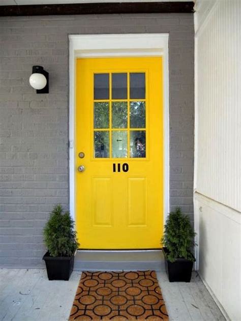 Flawless Exterior House Paint Ideas With Yellow Colors 40 Coodecor