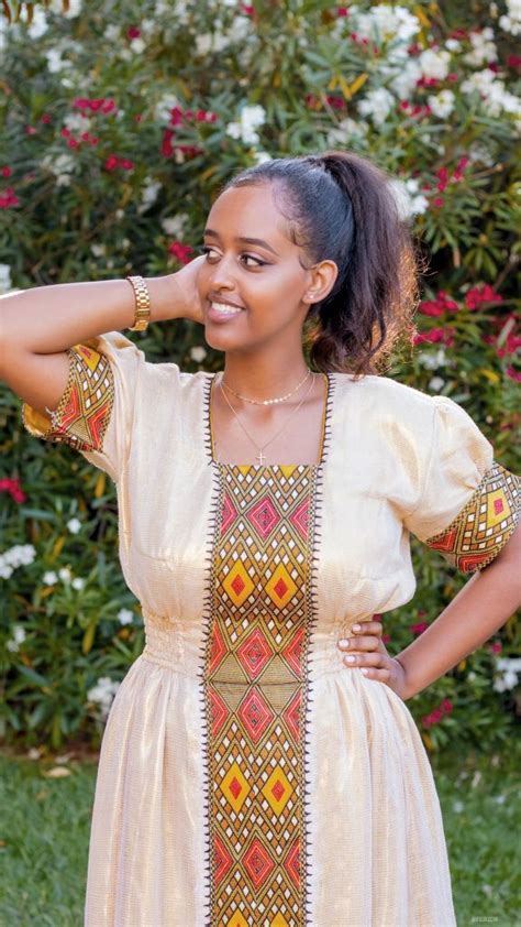 Traditional Habesha Wedding Gown Ethiopianfashion Ethiopianfashion