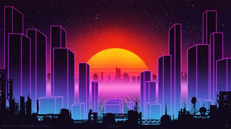 Choose from a curated selection of neon wallpapers for your mobile and desktop screens. ArtStation - Neon Cityscape 2Pack | Artworks
