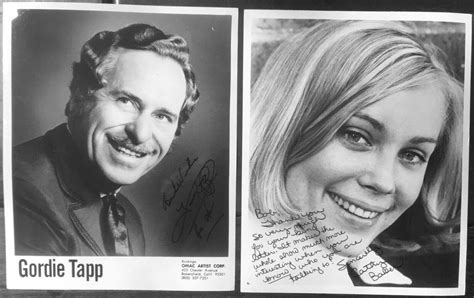 Hee Haw Autographed Photo Set Gordie Tapp 1922 2016 And Cathy Baker