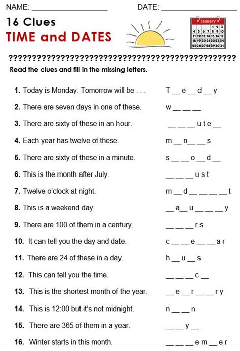 Telling The Time Worksheets Esl Worksheets For Kindergarten