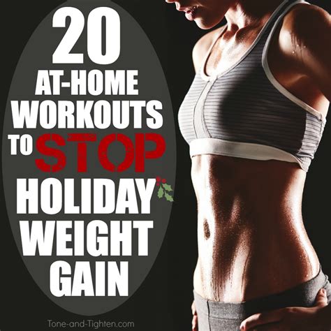 20 Workouts To Fight Holiday Weight Gain Tone And Tighten
