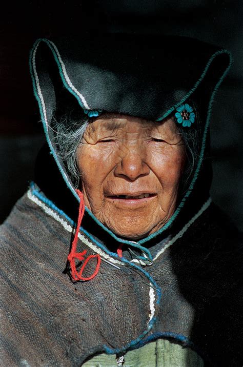 Chipaya Culture Grandmother Department Of Oruro Republic Of Bolivia