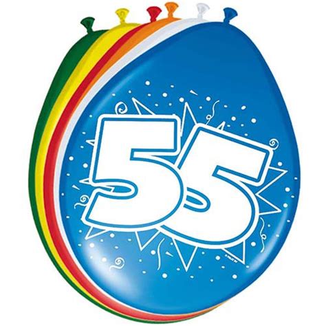 Worauf sie beim kauf seiner 55 geburtstag frau acht geben sollten. 8 Luftballons Zahl 55 30cm Partydeko Geburtstage ...