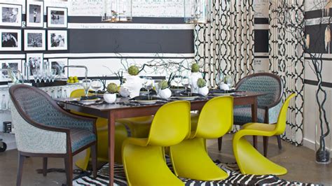 Striped Wall Accents In 15 Dining Room Designs Home Design Lover