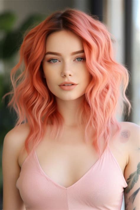 70 trending pink hair color ideas for 2023 hair color pink peach hair pink hair