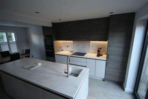 A Modern True Handle Less Kitchen Matthew James Kitchens