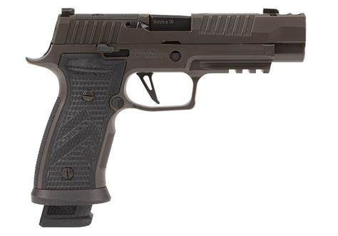 Sig P320 AXG Legion, 9mm, 3.9" Ported Barrel, Steel Frame, Flat Trigger