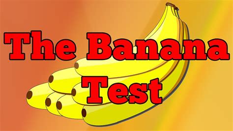 The Banana Test Are You Smart Enough To Solve It Youtube