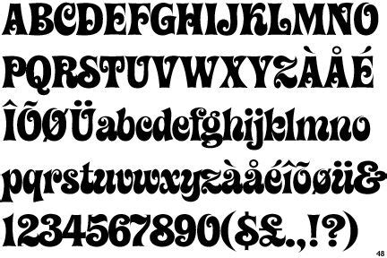 Before we go into greater detail, here's a quick table to reference each letter and the corresponding code Fontscape Home > Period > Sixties (1960-1969) | Lettering ...