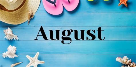 August Calendar The Mps Advantage