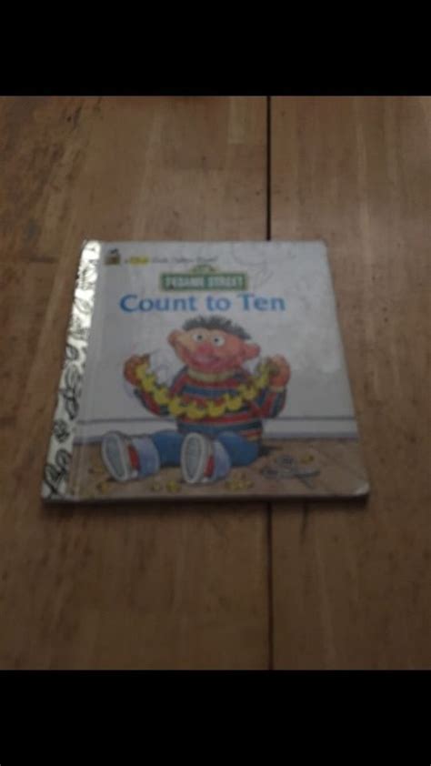 Sesame Street Count To Ten Children Book