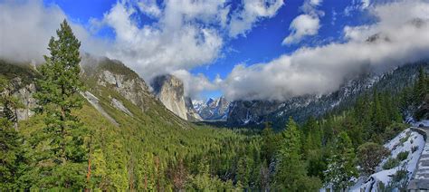 Tunnel View Panorama Photograph By David Toussaint Fine Art America