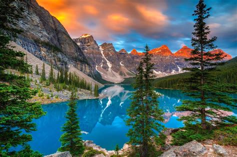 Paisajes Espectaculares Banff National Park Canada Banff National Park Moraine Lake