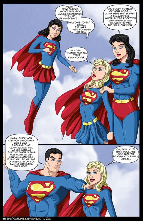 Supergirl Page 4 Commission By Mhunt On Deviantart